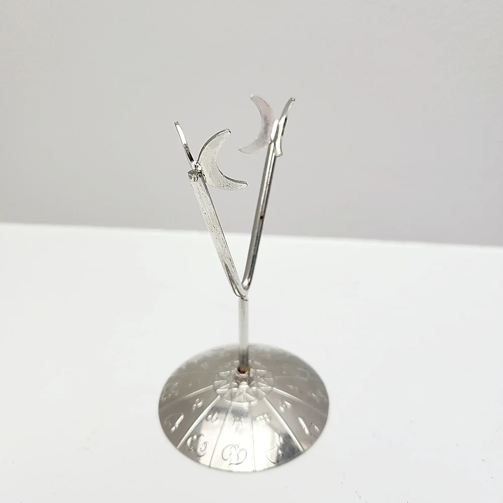 RARE pink amazonite diamond carving with silver stand - crystals gemstone rock - Picture 7 of 12